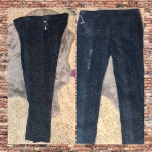 NWT NYDJ Skinny Jeans Snakeskin Print 16